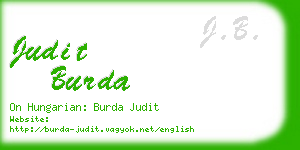 judit burda business card